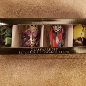 NBC mini glass set 1.5 oz